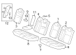 Diagram for Acura Integra Arm Rest - 82180-3S5-A11ZA