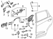 Diagram for 2023 Acura RDX Door Lock Cylinder - 04921-TJB-A01