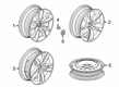 Diagram for 2023 Acura RDX Rims - 42800-TJB-A20