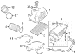 Diagram for Acura Integra Air Filter Box - 17210-66V-A00
