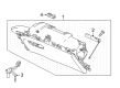 Diagram for 2024 Acura MDX Glove Box - 77501-TYB-A05ZA