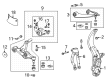 Diagram for Acura MDX Control Arm - 51350-TYB-A03