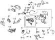 Diagram for 2023 Acura TLX Turbocharger - 18030-6S9-305