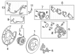 Diagram for Acura TLX Brake Caliper - 43019-TGZ-A02