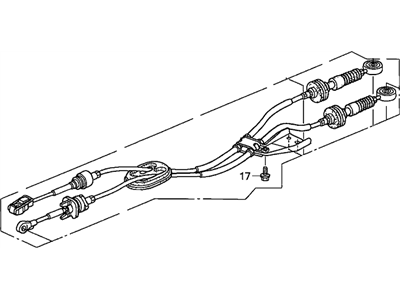 Acura 54310-SEP-L01 Manual Trans Shift Cable