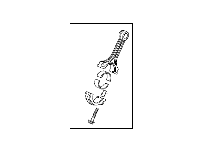 2004 Acura TL Connecting Rod - 13210-PGE-A00