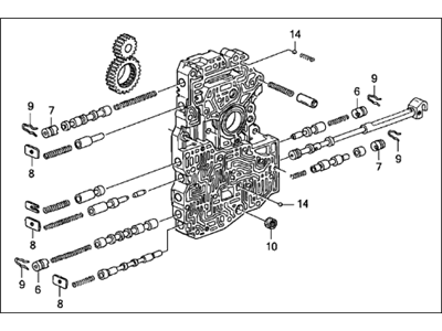 Acura TL Valve Body - 27000-RDG-A10