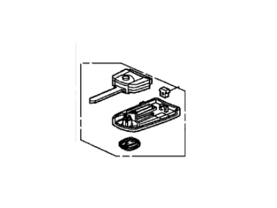 Acura 35119-SEP-305 Immobilizer & Transmitter Key (Memory 1) (Blank)