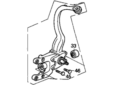 1996 Acura TL Control Arm - 52345-SW5-A00