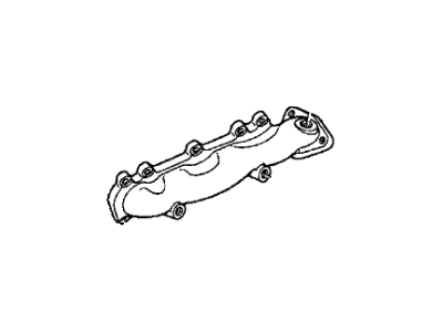 1997 Acura TL Exhaust Manifold - 18110-PY3-010