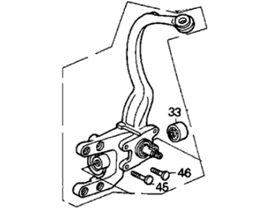 Acura 52390-SZ5-013 Right Rear Control Arm (Upper)