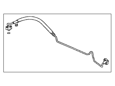 1996 Acura TL Power Steering Hose - 53713-SZ5-A01