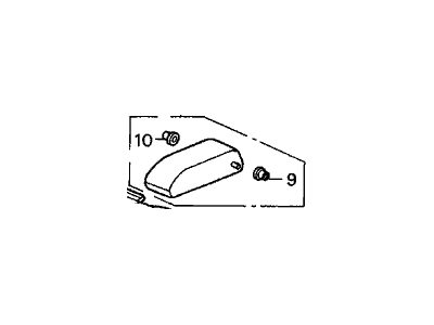 1995 Acura TL Arm Rest - 82180-SW5-A11ZA