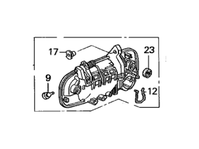 Acura 72183-SW3-013ZB