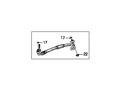 1997 Acura TL A/C Hose - 80315-SZ5-A01