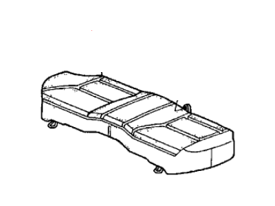 Acura 82132-SW5-J21 Pad & Frame, Rear Seat Cushion