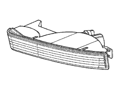 Acura TL Side Marker Light - 33301-SW5-A01