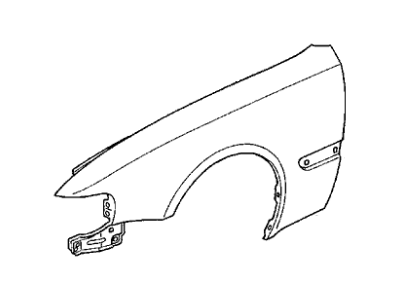Acura 60211-SW5-A00ZZ Right Front Fender Panel
