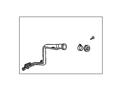 Acura 17660-SZ5-A00 Pipe, Fuel Filler