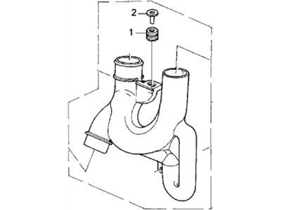 1996 Acura TL Air Duct - 17243-P1R-000