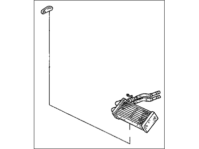 1995 Acura TL Heater Core - 79115-SW5-A01