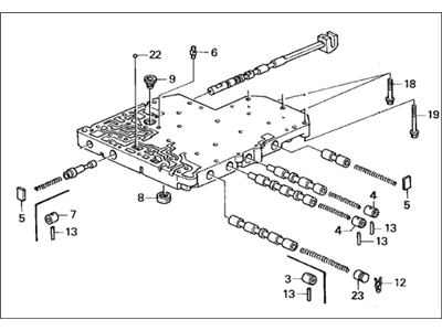 Acura 27000-P5H-000 Body Assembly, Main Valve