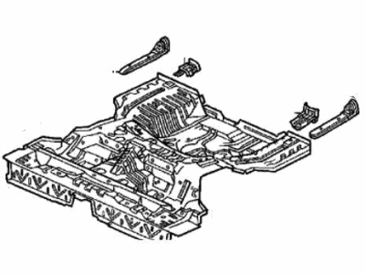 Acura TL Floor Pan - 04655-SW5-A01ZZ