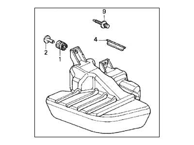 Acura 17230-P1R-000 Chamber Assembly, Resonator