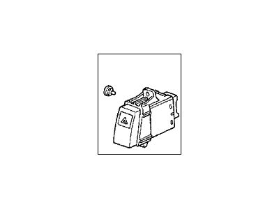 Acura 35510-SW5-003ZC Switch Assembly, Hazard (Medium Taupe)