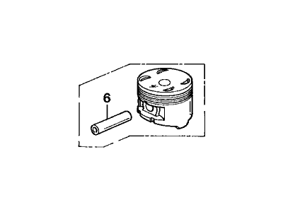 Acura 13310-P1R-010 Crankshaft