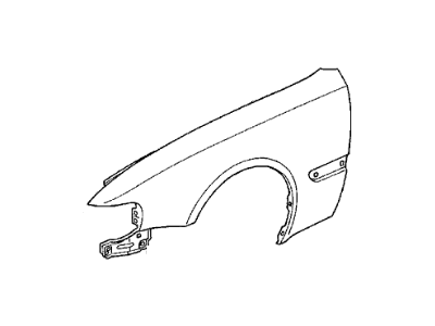 Acura 60261-SW5-A00ZZ Left Front Fender Panel