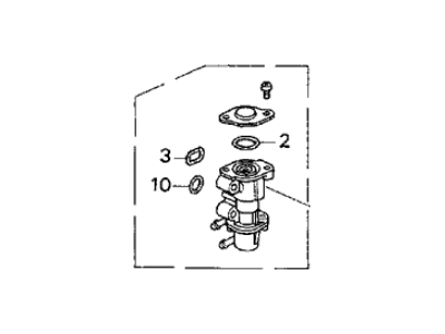 1995 Acura TL Idle Control Valve - 16500-P1R-901