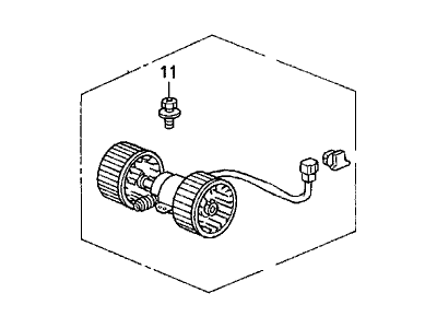 Acura 79310-SW5-A01 Blower Motor