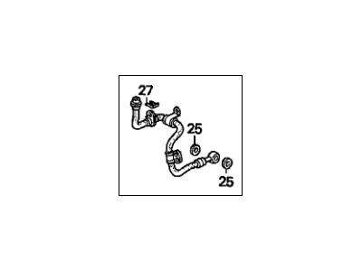 1998 Acura TL Brake Line - 01465-SZ5-000