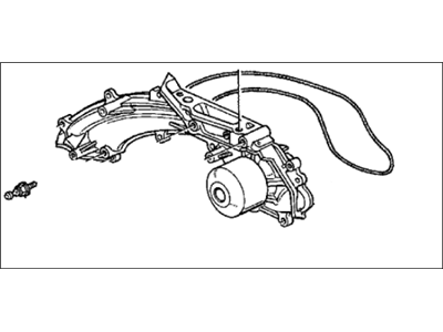 Acura TL Radiator Hose - 19504-PY3-000