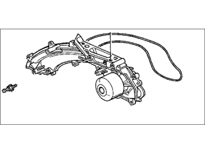 1991 Acura Legend Radiator Hose - 19504-PY3-000