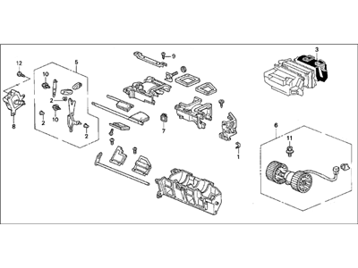 Acura 79300-SW5-A01 Blower Assembly