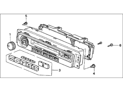 1997 Acura TL A/C Switch - 79600-SW5-A41