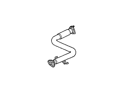 Acura 18220-SZ5-C01 Exhaust Pipe B