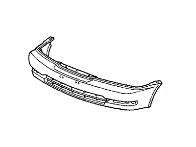 Acura 71170-SZ5-A00 Absorber, Front Bumper