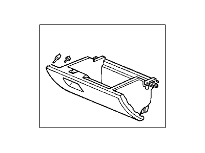 1997 Acura TL Glove Box - 77501-SW5-G50ZA