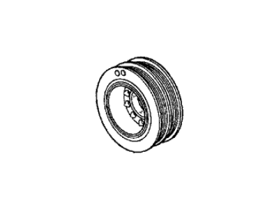 Acura 13810-PY3-003 Engine Crankshaft Pulley