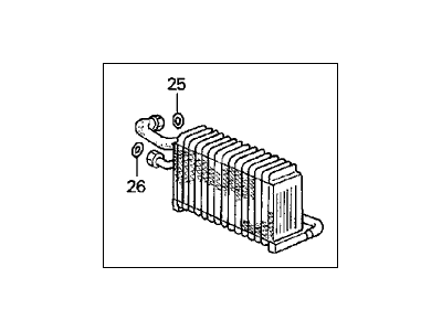 Acura 80215-SW5-306 Evaporator