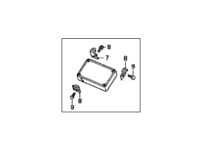 Acura 37820-P1R-A61 Ecu Ecm Engine Computer