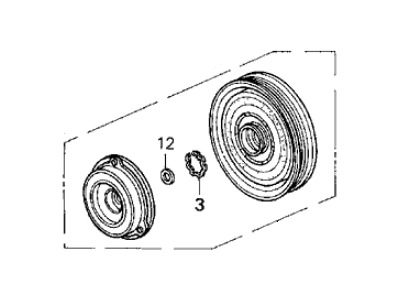 1998 Acura TL A/C Clutch - 38900-P1R-003