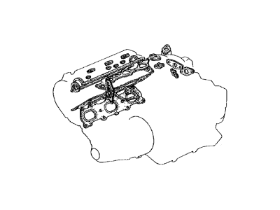 Acura 06120-P5G-000 Gasket Kit, Passenger Side Cylinder Head