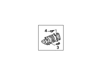 1996 Acura TL Catalytic Converter - 18160-P1R-A00