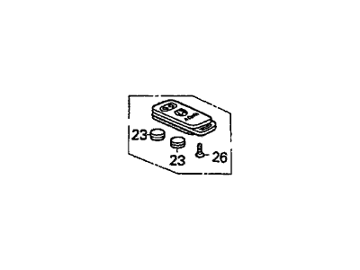 1997 Acura TL Key Fob - 72147-SZ5-A01