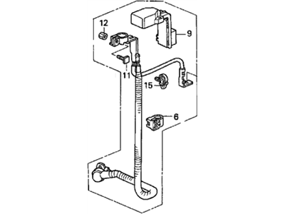 Acura 32410-SZ5-A02 Starter Cable Assembly