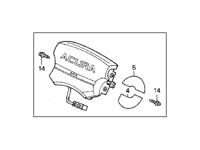 Acura TL Air Bag - 06770-SW5-A81ZA